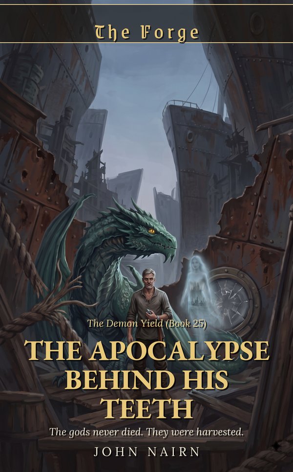 Cover of Book 25: The Apocalypse Behind His Teeth